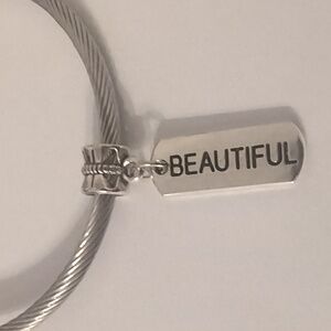 Silver Beautiful Dangle Charm‎ for Pandora Style Bracelet